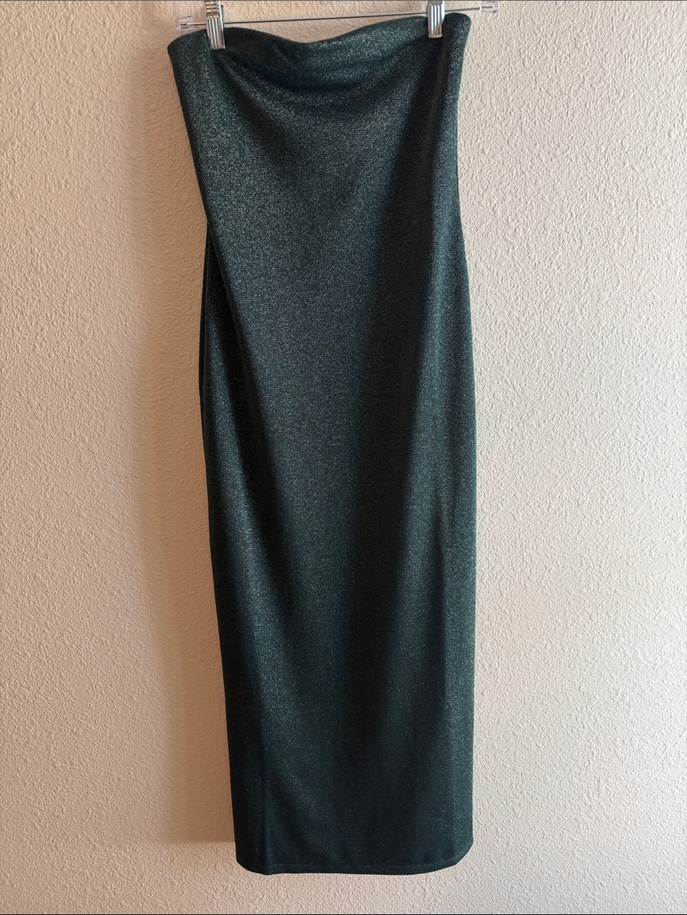 Reformation Ryden Knit Dress in Mermaid Sparkle Size Small - Picture 3 of 10